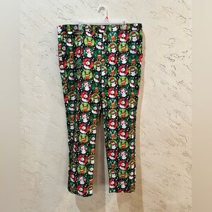 You Look Ugly Today Snowman Penguin Reindeer Men’s Dress Pant Christmas XL